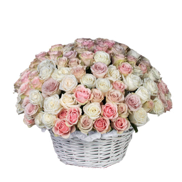 🌸 Elegant Rose Harmony Basket