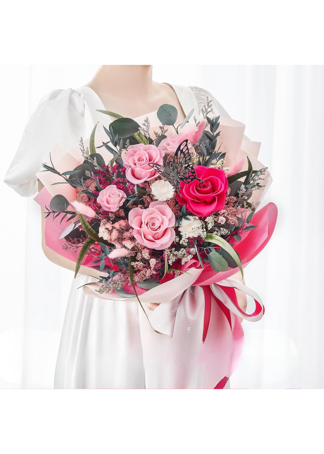 🌸 Dance of Elegance and Love: Pink Dreams Bouquet