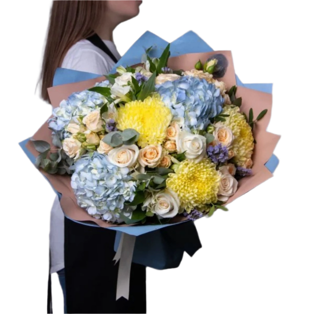 💐 Touch of Serenity: Pastel Dream Flower Bouquet